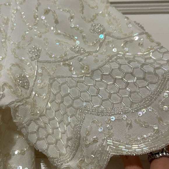 NWT Vintage sequin beaded dress - Picture 8 of 9